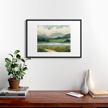 Country River Framed Art Print Gallery Image 6