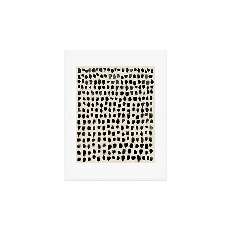 Dots (Beige) Art Print Gallery Image 2