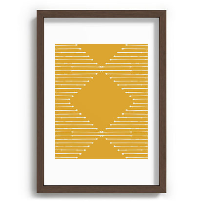 Geo (Yellow) Framed Art Print Gallery Image 38
