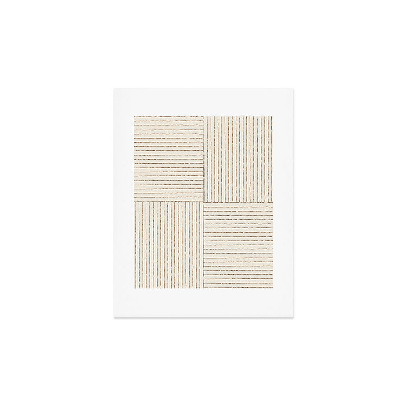 Lines III (Cream) Art Print Gallery Image 2