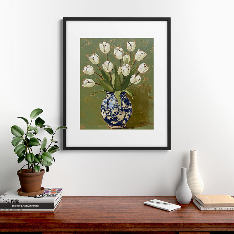 Tulips Framed Art Print Gallery Image 7