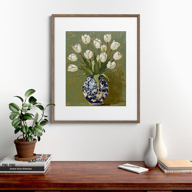 Tulips Framed Art Print Gallery Image 14