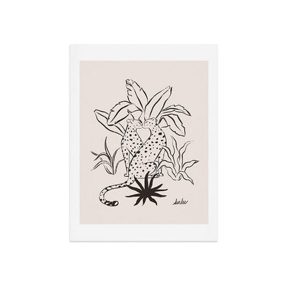 Cheetah Crush lines Art Print Gallery Image 7