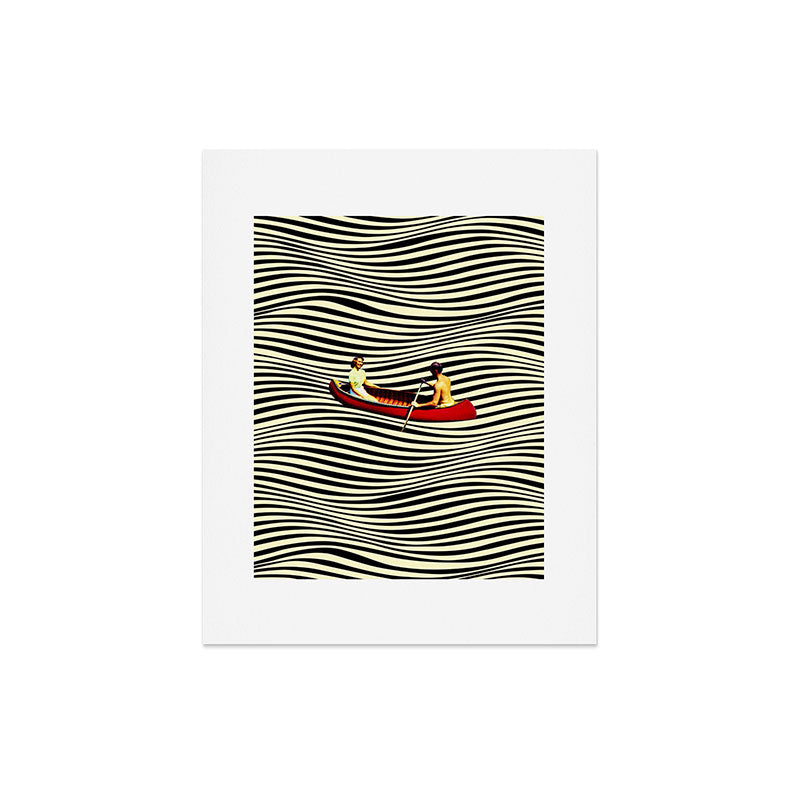 Illusionary Boat Ride Art Print Gallery Image 6