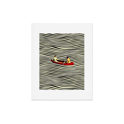 Illusionary Boat Ride Art Print Gallery Image 6