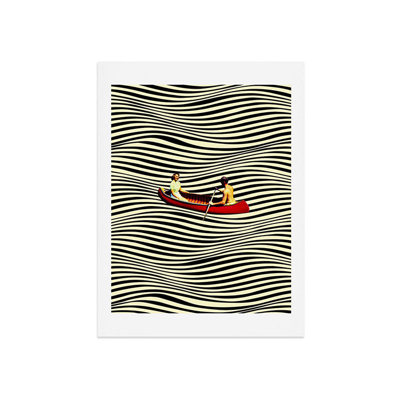 Illusionary Boat Ride Art Print Gallery Image 9