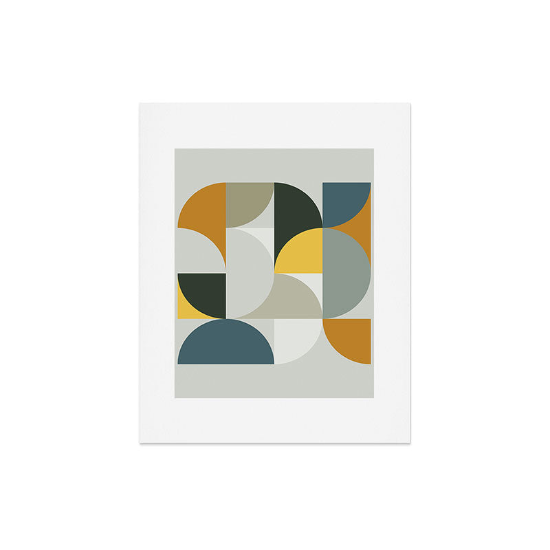 Mid Century Geometric 13 Art Print Gallery Image 6
