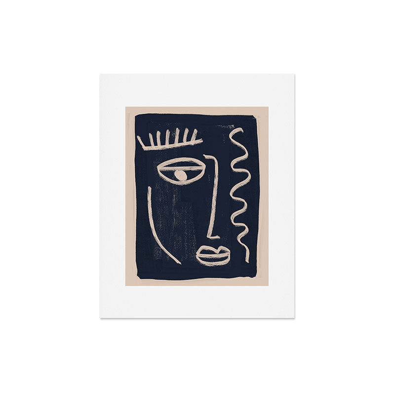 Abstract Face 23 Art Print Gallery Image 4