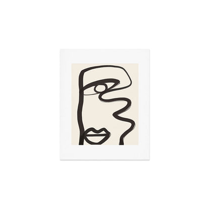 Abstract Face 36 Art Print Gallery Image 1