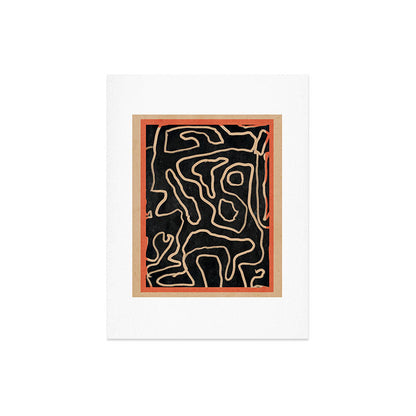 Abstract line art 159 Art Print Gallery Image 6