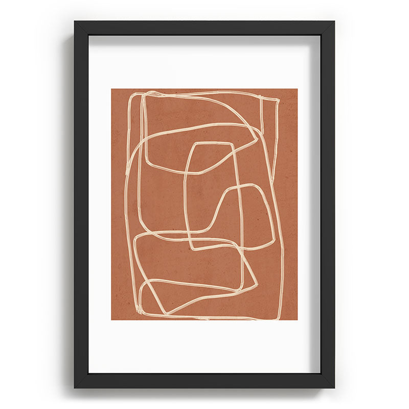 Abstract line art 22 Framed Art Print Gallery Image 59