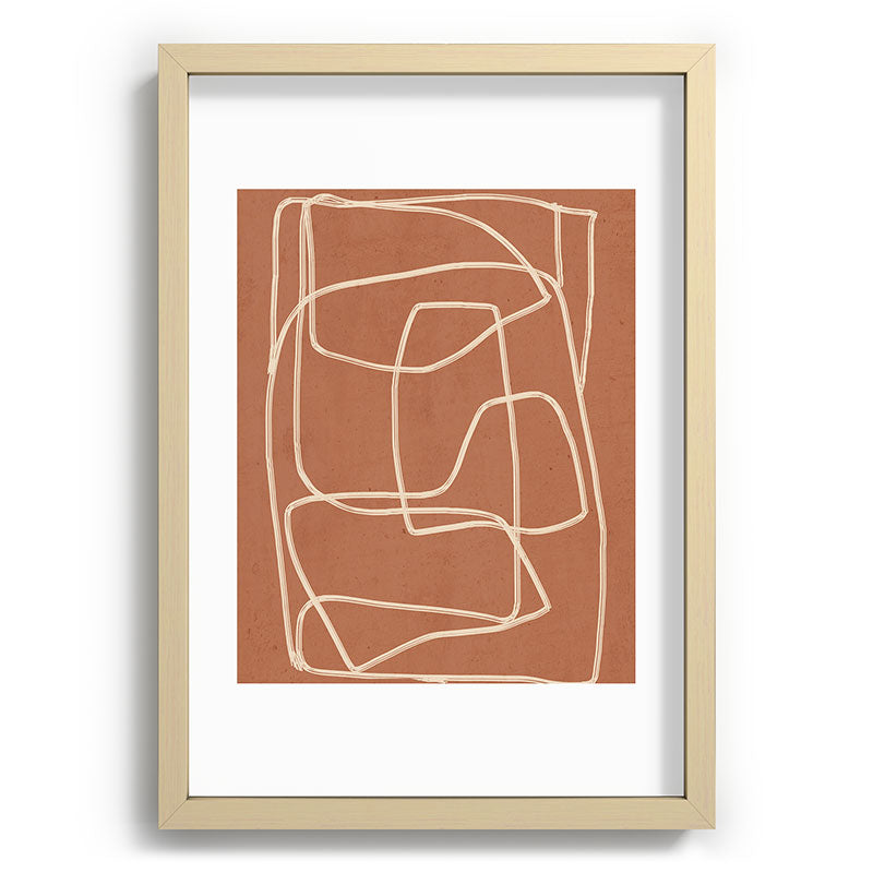 Abstract line art 22 Framed Art Print Gallery Image 71