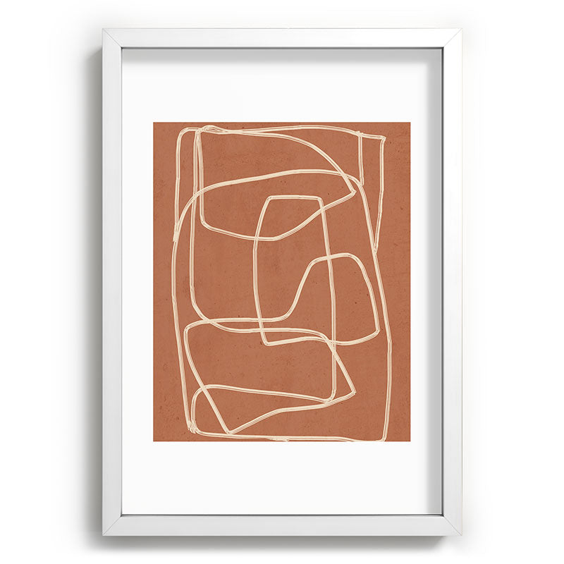 Abstract line art 22 Framed Art Print Gallery Image 77