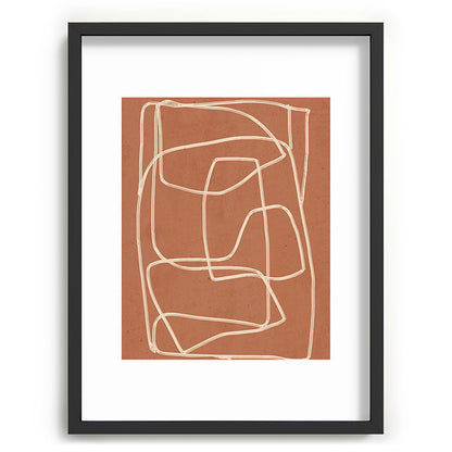 Abstract line art 22 Framed Art Print Gallery Image 60