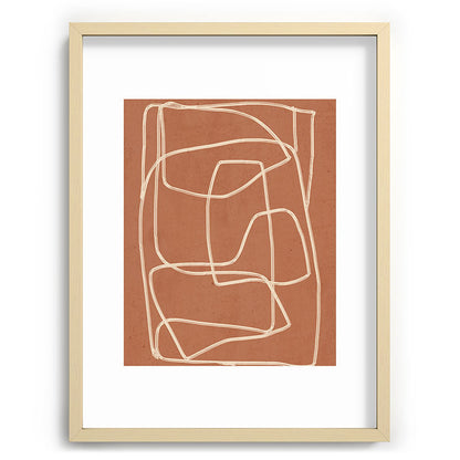 Abstract line art 22 Framed Art Print Gallery Image 73