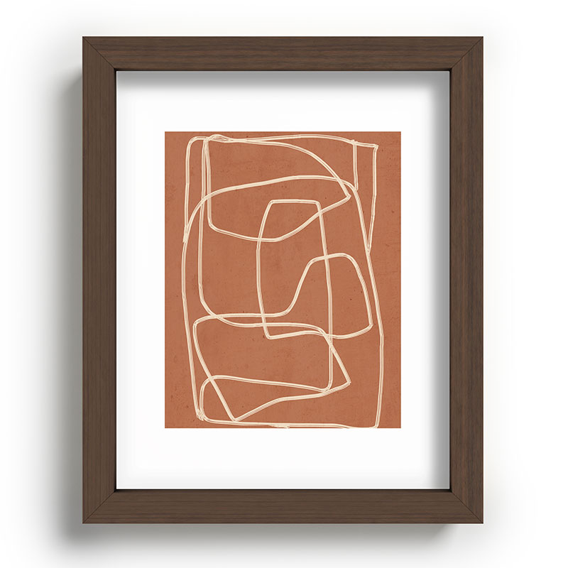 Abstract line art 22 Framed Art Print Gallery Image 63
