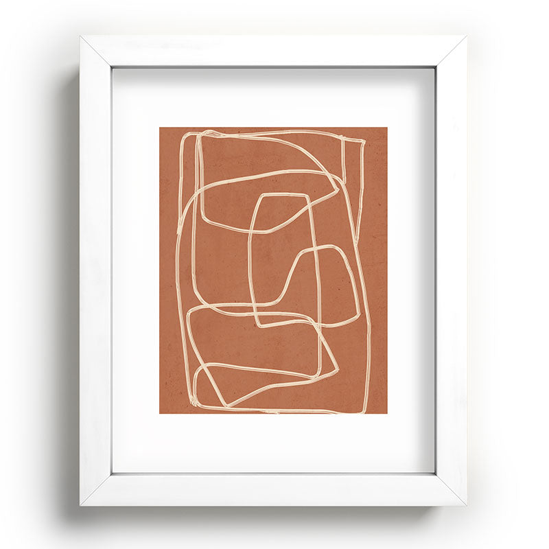 Abstract line art 22 Framed Art Print Gallery Image 76