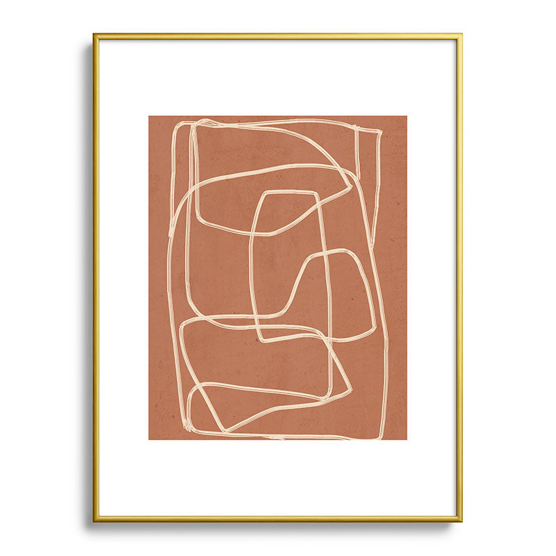 Abstract line art 22 Framed Art Print Gallery Image 91