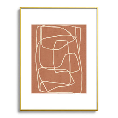 Abstract line art 22 Framed Art Print Gallery Image 92