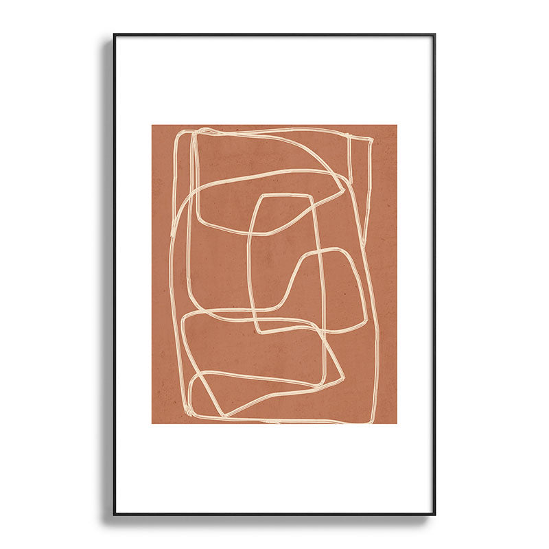 Abstract line art 22 Framed Art Print Gallery Image 86