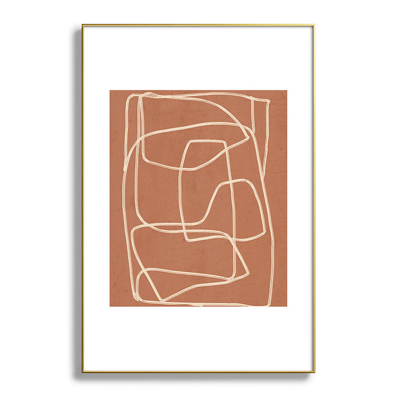 Abstract line art 22 Framed Art Print Gallery Image 93