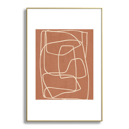 Abstract line art 22 Framed Art Print Gallery Image 93