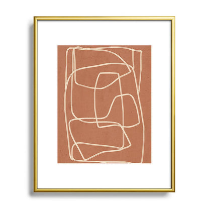 Abstract line art 22 Framed Art Print Gallery Image 88