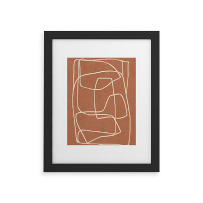 Abstract line art 22 Framed Art Print Gallery Image 29