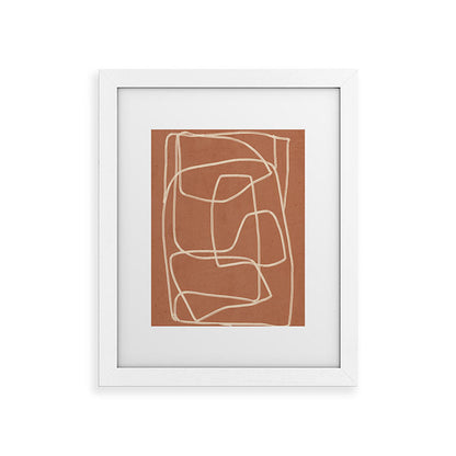 Abstract line art 22 Framed Art Print Gallery Image 55