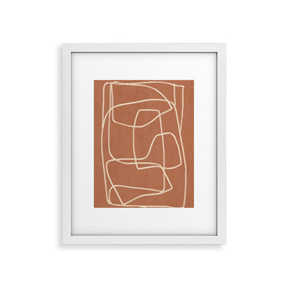 Abstract line art 22 Framed Art Print Gallery Image 26