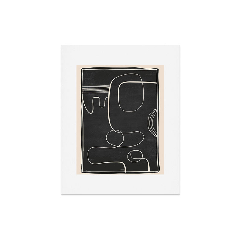Abstract line art 48 Art Print Gallery Image 4