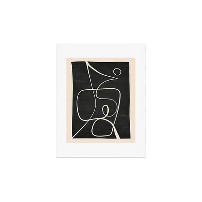 Abstract line art 49 Art Print Gallery Image 3