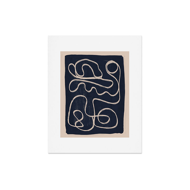 Abstract line art 52 Art Print Gallery Image 5