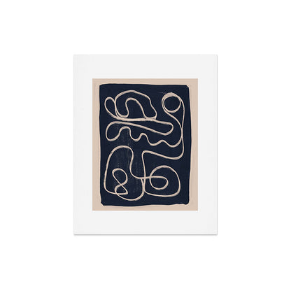 Abstract line art 52 Art Print Gallery Image 4