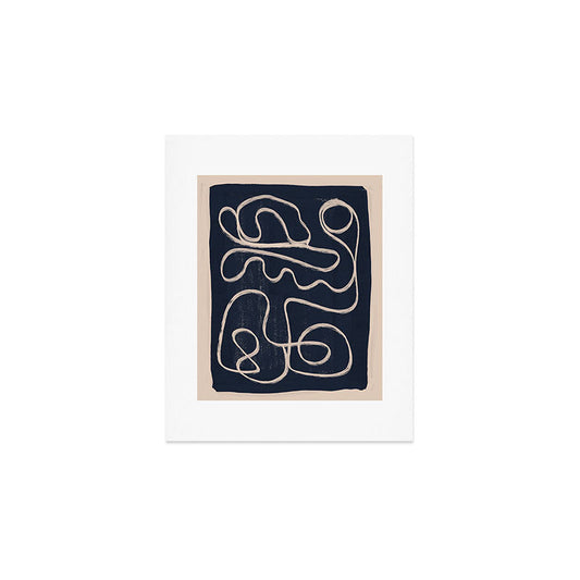 Abstract line art 52 Art Print Gallery Image 1