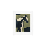 Abstract Minimal Horse 4 Art Print Gallery Image 1