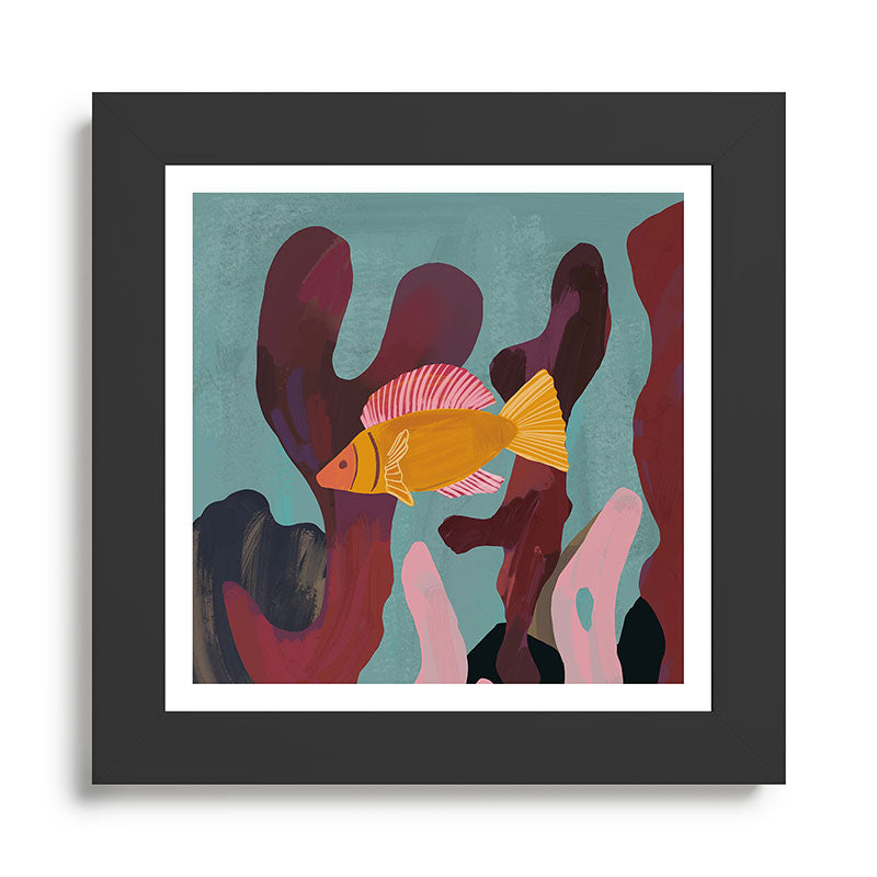 Coral and Fish Framed Art Print Gallery Image 13