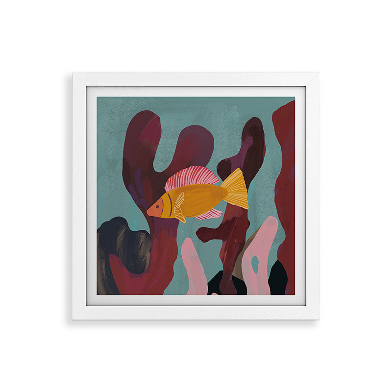 Coral and Fish Framed Art Print Gallery Image 23