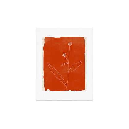 Minimal Abstract Art Plant 39 Art Print Gallery Image 3