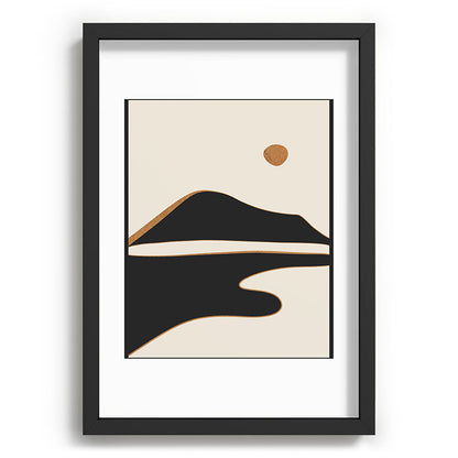 Minimalist Abstract Landscape 2 Framed Art Print Gallery Image 81