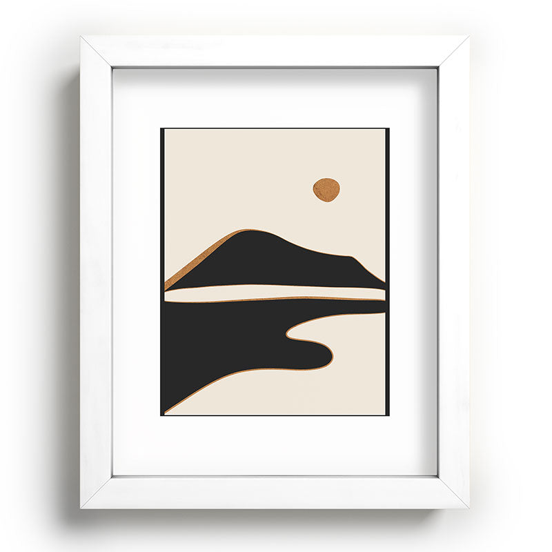 Minimalist Abstract Landscape 2 Framed Art Print Gallery Image 104