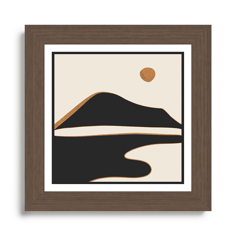 Minimalist Abstract Landscape 2 Framed Art Print Gallery Image 57