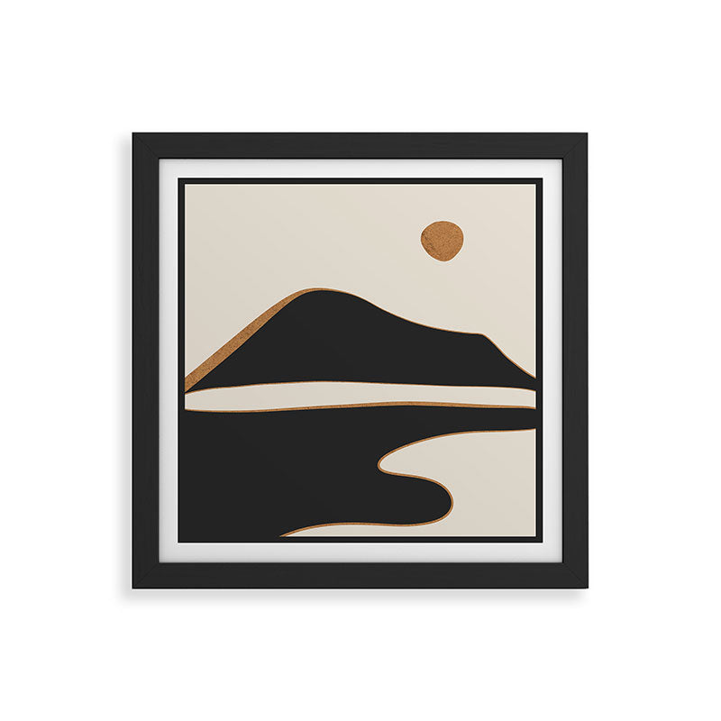 Minimalist Abstract Landscape 2 Framed Art Print Gallery Image 50
