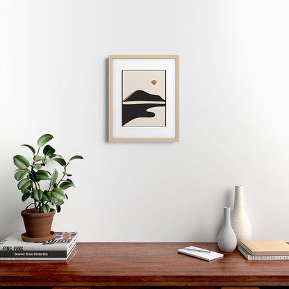 Minimalist Abstract Landscape 2 Framed Art Print Gallery Image 25
