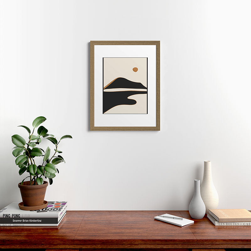 Minimalist Abstract Landscape 2 Framed Art Print Gallery Image 54