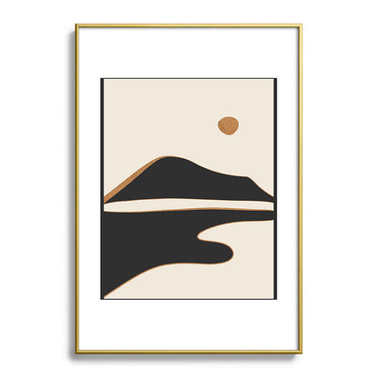 Minimalist Abstract Landscape 2 Framed Art Print Gallery Image 123