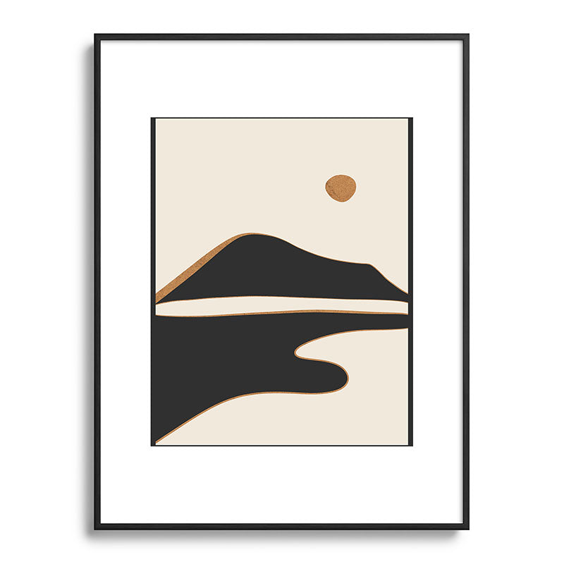 Minimalist Abstract Landscape 2 Framed Art Print Gallery Image 116