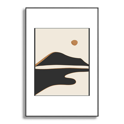 Minimalist Abstract Landscape 2 Framed Art Print Gallery Image 117