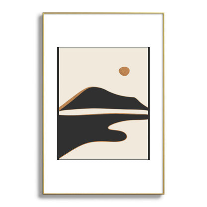 Minimalist Abstract Landscape 2 Framed Art Print Gallery Image 128