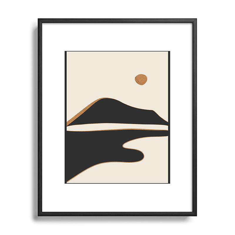 Minimalist Abstract Landscape 2 Framed Art Print Gallery Image 111